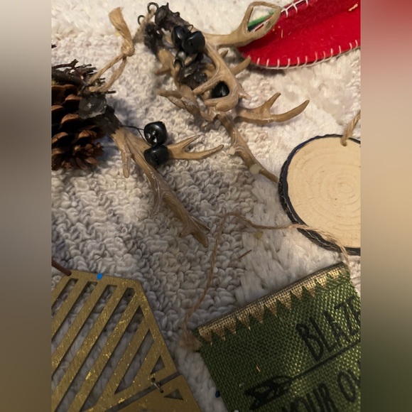 Boho neutral bundle of Christmas tree ornaments - Picture 13 of 14